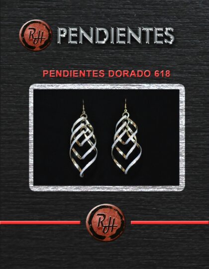 [1600x1200] PENDIENTES DORADO 618
