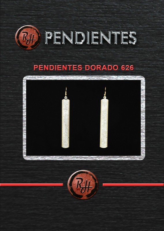 [1600x1200] PENDIENTES DORADO 626